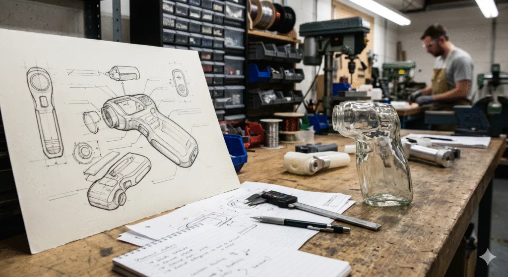 Prototype validation steps before glassware production approval