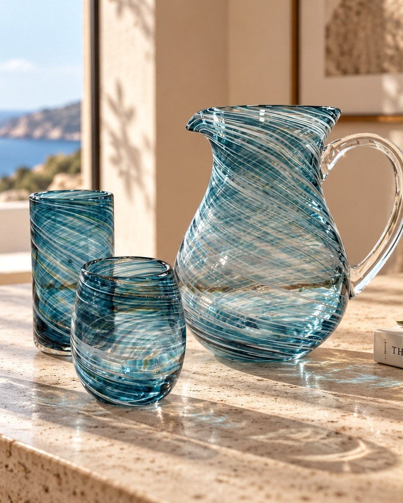 Complex and sculptural glass forms