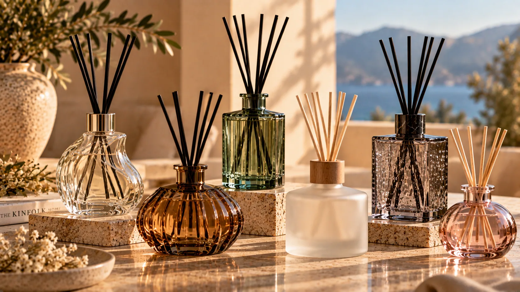 Glass diffuser bottle