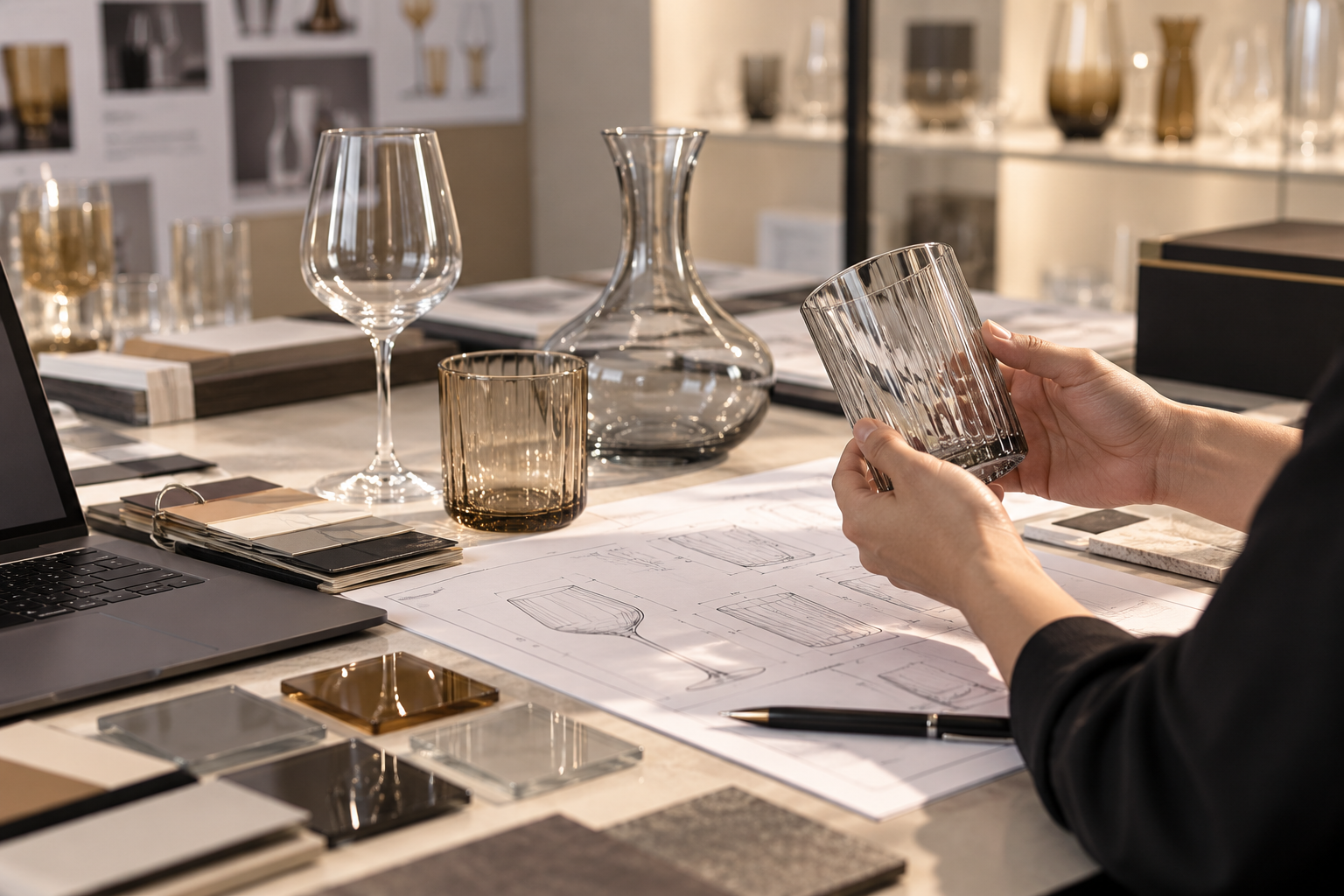 Glassware product development detail