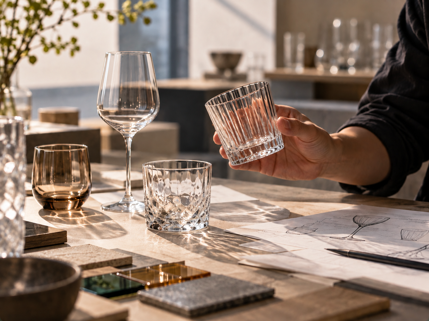 Glassware concept ready for custom development